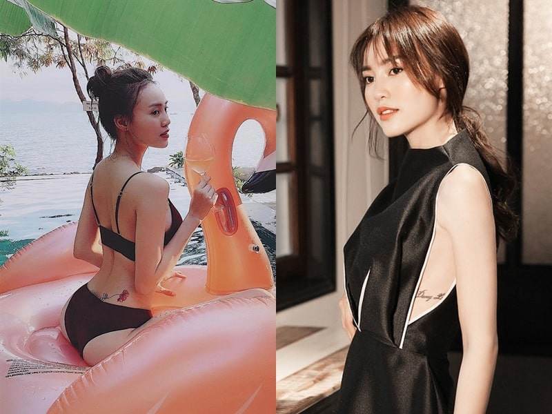 Nhan sắc nền nã, đâu ngờ Lê Phương cũng sở hữu hình xăm chất chơi, vén nhẹ áo là rõ - 10