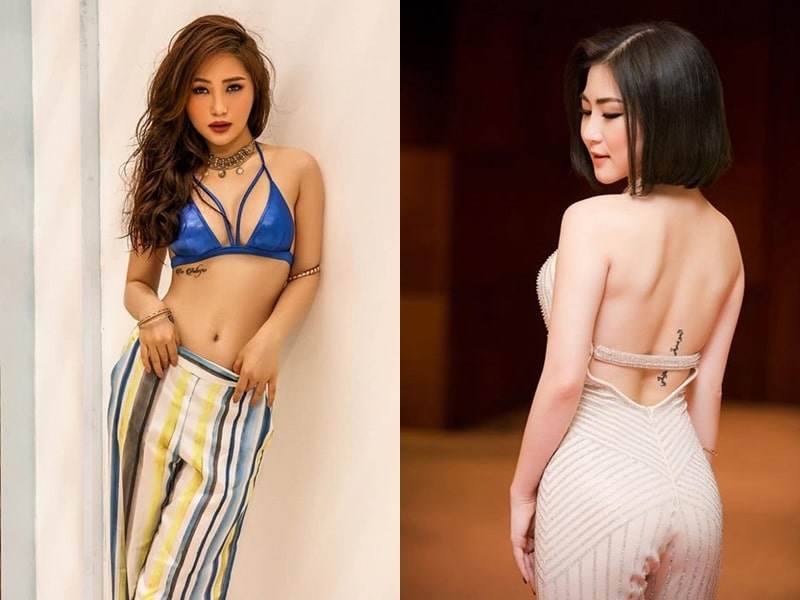 Nhan sắc nền nã, đâu ngờ Lê Phương cũng sở hữu hình xăm chất chơi, vén nhẹ áo là rõ - 11