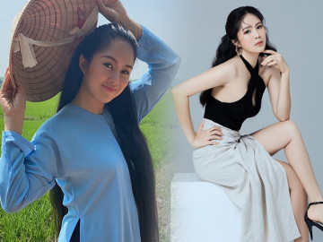 Lê Phương khoe vẻ cá tính khi lộ xương quai xanh