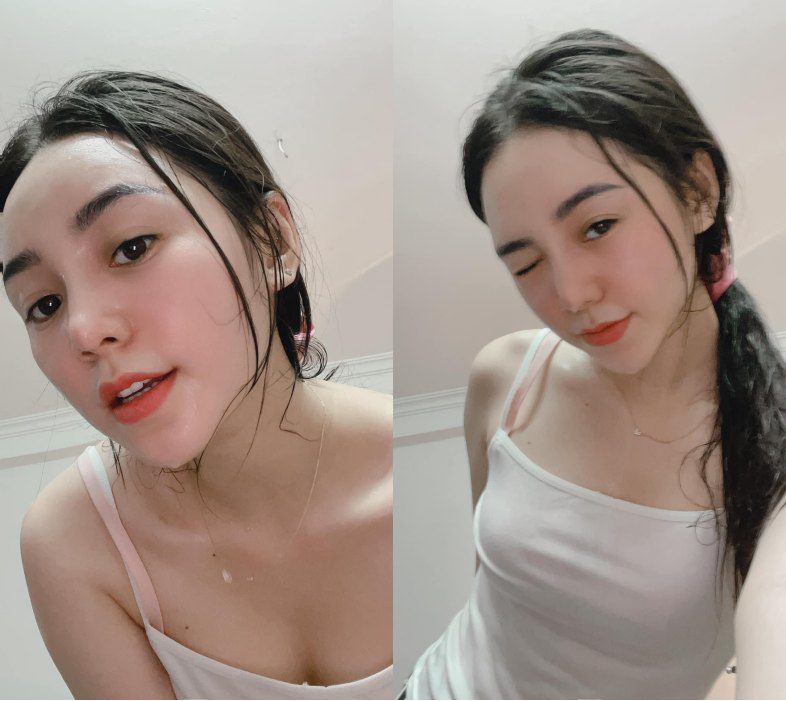 Cô nàng cũng từng hé lộ mình kết hợp cả nhảy dây. Mỗi ngày nhảy 500 cái và chiến tích sau mỗi buổi tập là mồ hôi như tắm nhưng rất đã.