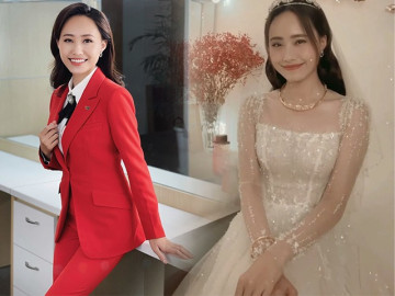 Làm cô dâu mùa dịch, BTV Thời tiết bùng nổ nhan sắc: Không hổ danh mỹ nhân VTV!