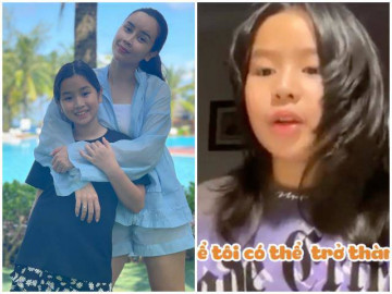 Con gái Lưu Hương Giang 10 tuổi thuyết trình tiếng Anh như gió