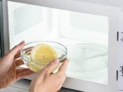 Nhà đẹp - Lò vi sóng không vệ sinh có thể thành "ổ vi khuẩn", học ngay 5 cách làm sạch nhanh