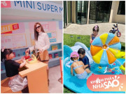 Nhà đẹp - Sống trong biệt thự rộng lớn, sao Việt làm khu vui chơi cho con cũng sang chảnh hơn người