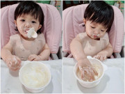 Làm mẹ - Cười ngất với kiểu ăn bốc của con gái Đông Nhi, mẹ bỉm khoe ảnh con đáng yêu không kém
