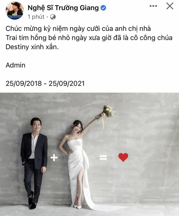 Nhã Phương kỷ niệm 3 năm ngày cưới với Trường Giang, lấy đúng người nhan sắc ngày càng lên hương - 3