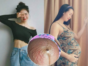 Giải trí - Hoà Minzy khoe vết rạn bụng chằng chịt sau sinh, Võ Hạ Trâm đòi "đọ" từ ngực xuống đùi