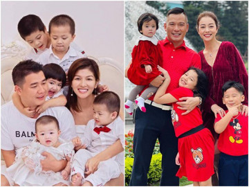 4 Hoa hậu Việt lấy chồng đại gia, đẻ liền tù tì rồi ở nhà chăm con