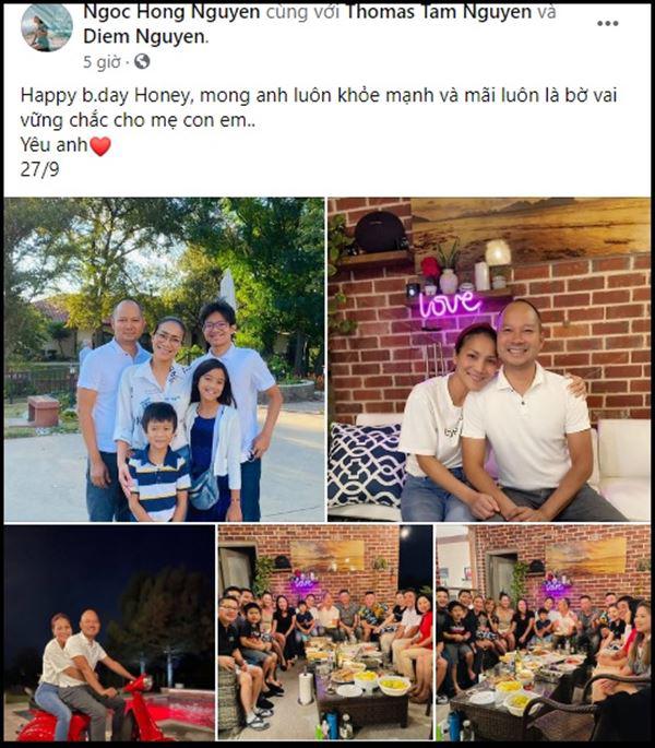 Lấy đại gia Việt kiều, Hồng Ngọc tổ chức sinh nhật ngọt ngào cho chồng trong biệt thự sang trọng - 3