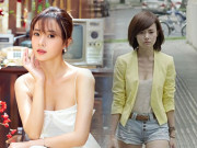 Làm đẹp - Midu ép cân đến báo động, chụp hình khoe thành quả mà xương chân biểu tình