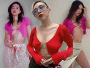 Thời trang - Màn "đụng hàng" căng nhất tháng 9: Bộ đôi 8X ngực cỡ đại lép vế