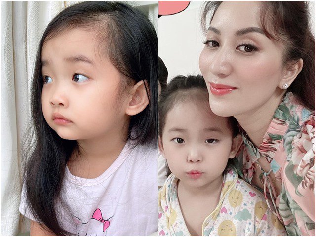 Con gái Khánh Thi Phan Hiển càng lớn càng xinh, giống bố như đúc nhưng đôi mắt đẹp của mẹ