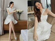 Bà bầu - Giấu nhẹm chuyện mang bầu, Á hậu sinh năm 2000 khoe nhan sắc đẹp long lanh sau sinh