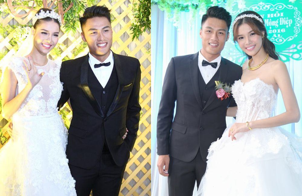 Cả 2 từng tổ chức hôn lễ hoành tráng tại Việt Nam vào năm 2016, trước khi có bé Tỏi và bé Dưa Hấu.