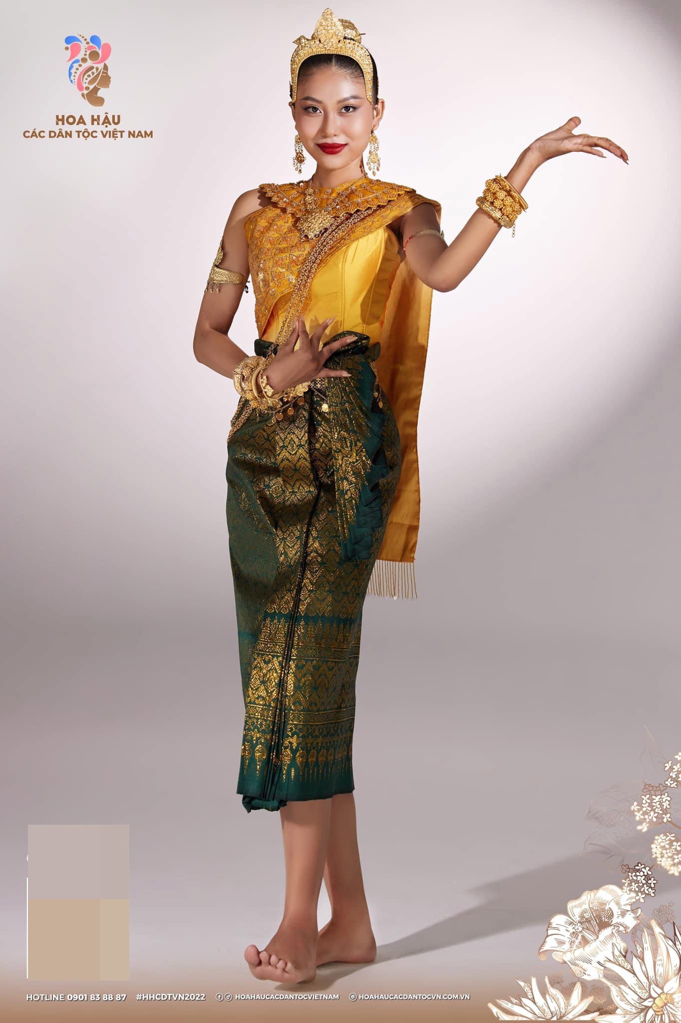 Nữ sinh diện trang phục truyền thống Khmer nổi bật nhất Hoa hậu các Dân tộc Việt Nam - 3