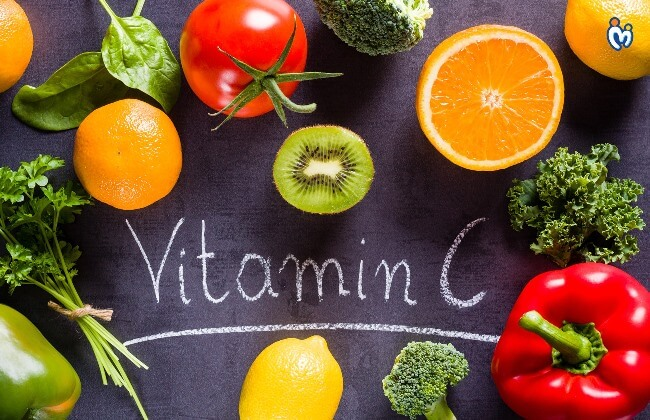 Một số loại đồ ăn giàu vitamin C cho trẻ. (Ảnh minh họa)