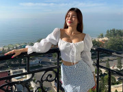 Làm đẹp - Bạn gái Văn Lâm diện quần shorts thực hiện cú xoay khoe thành quả chăm chỉ tập luyện