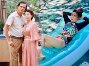 Thời trang - Đã là ông bà ngoại, bố mẹ Hồ Ngọc Hà vẫn ăn mặc tình tứ không thua gì vợ chồng con gái