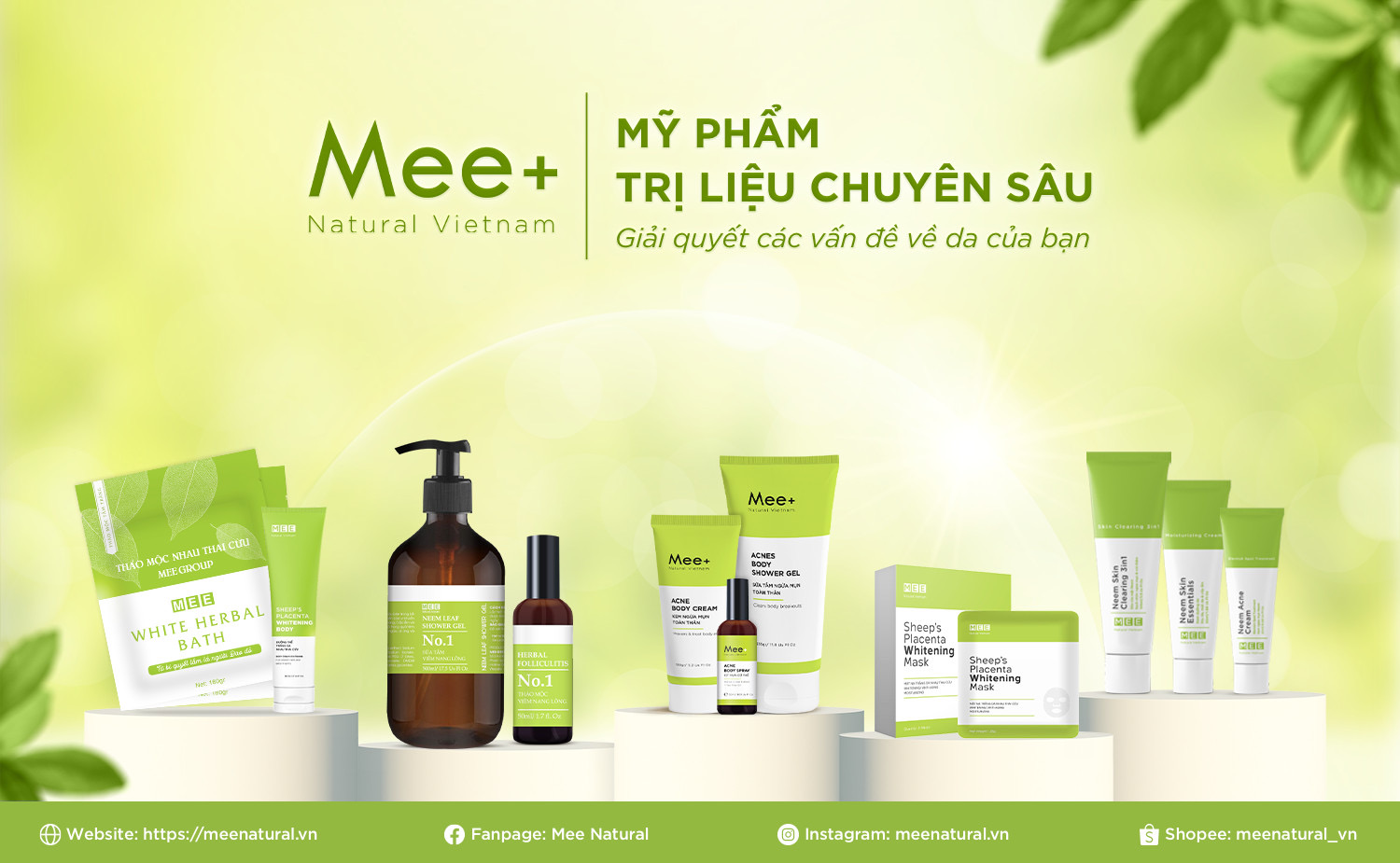 Mee Natural - Xu hướng hỗ trợ trị liệu chuyên sâu bằng mỹ phẩm thiên nhiên - 1