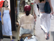 Thời trang - Mùa hè diện đồ màu trắng là chuẩn, nhưng nhiều chị em thành thảm họa vì phơi bày nội y