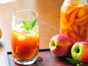 Bà bầu - Bà bầu uống trà đào được không?