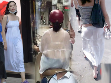 Mùa hè diện đồ màu trắng là chuẩn, nhưng nhiều chị em thành thảm họa vì phơi bày nội y