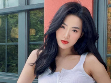 Ngọc nữ truyền hình khoe hình thể với đồ bơi, làn da trắng như bông bưởi vẫn không dám thi hoa hậu