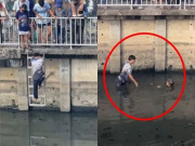 Tin tức - Tưởng có thi thể nổi trên mương nước thải, người dân tá hỏa khi lội xuống chạm vào