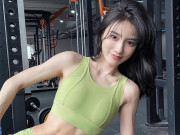 Làm đẹp - Em gái phòng gym Hàng Châu có nhan sắc như tiên nữ thoát tục, nhìn xuống chiếc bụng là thấy “socola”