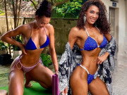 Làm đẹp - Hi hữu: Bụng bầu 2 tháng, vận động viên thể hình Hà Giang vẫn xuất sắc giành huy chương vàng