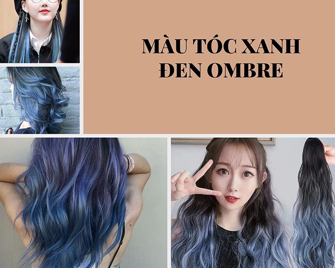 Những màu tóc xanh đen cho nữ đẹp và hot nhất hiện nay - 11