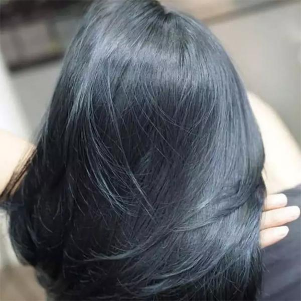 Những màu tóc xanh đen cho nữ đẹp và hot nhất hiện nay - 3