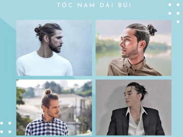 Tóc nam dài: Top 25 kiểu đẹp chuẩn men và vô cùng phong cách