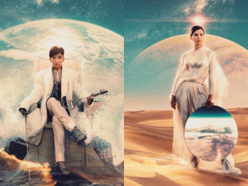 Hoàng tử violin Hoàng Rob phiêu du trong vũ trụ tình yêu mộng ảo cùng Bùi Lan Hương