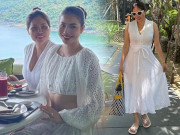 Làm đẹp - Phạm Hương sau sinh khoe dáng đã mê, ngắm bà ngoại 2 cháu diện áo tắm lại càng thuyết phục hơn