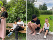 Làm mẹ - Leon sang Thụy Điển vẫn dính anh Subeo như sam, Hồ Ngọc Hà bật cười khi nghe cách bé gọi Subeo