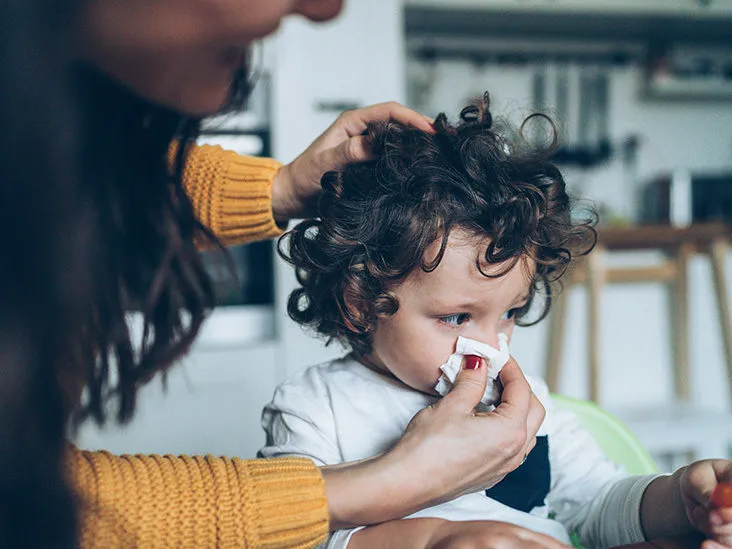 Trẻ bị cúm A rất dễ lây nên cần phải biết cách phòng tránh. (Ảnh minh họa)