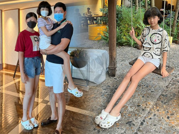 Con gái út nhà Bình Minh trổ mã, miệt mài 4 tiếng tập tành mỗi ngày