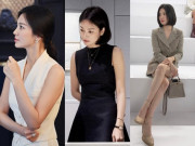 Giải trí - Diện "cây trắng", Song Hye Kyo xinh hết nấc, về nước kín mít vì bị chê gầy gò do giảm cân