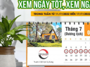 Tin tức - Việc cần làm và lịch ngày tốt xấu từ 11 - 17/7/2022