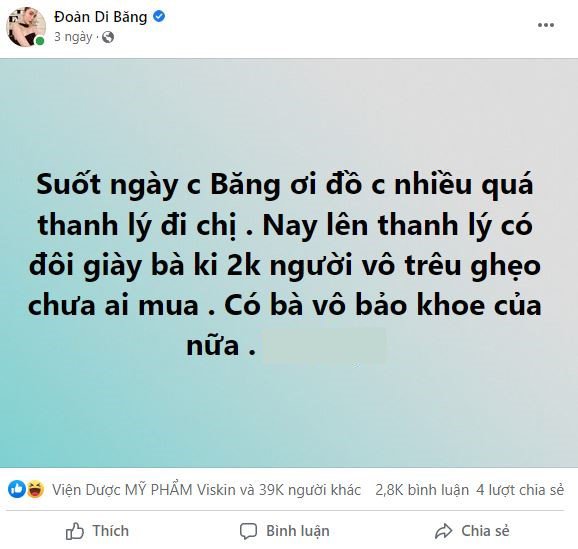 Đoàn Di Băng thanh lý giày của con gái, nhìn giá tiền không ai dám mua còn bị nói: Khoe của! - 6