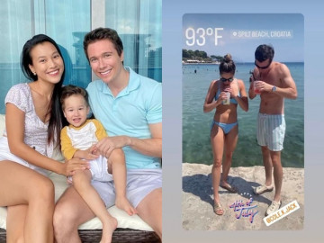 Chồng Tây cũ thân mật bên cô gái lạ sau 3 tháng ly hôn, Hoàng Oanh đăng đàn chê ai đó sống lỗi