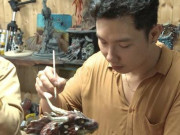 Clip Eva - Chàng trai kiếm tiền triệu nhờ tạo hình đất sét thành các sinh vật huyền bí