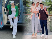 Thời trang - Đàm Thu Trang ngày thường ăn diện giản dị, nhưng cứ khoe dáng cạnh siêu xe G63 liền ra dáng phu nhân hào môn