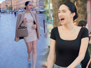 Thời trang - Hương Giang cứ mặc váy ngắn catwalk là bị chê, mặc chiếc quần mốt cũ che chân vòng kiềng lại thêm sang