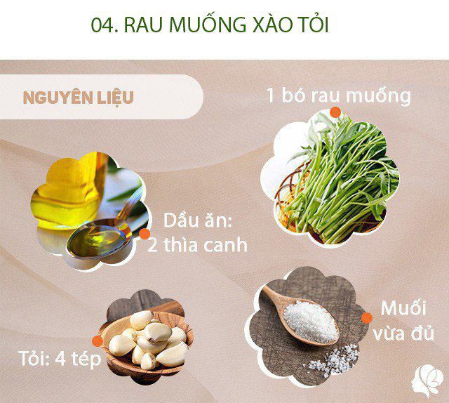 Hôm nay ăn gì: Bữa chiều 4 món ngon, cơm nấu nồi đầy cũng hết - 9