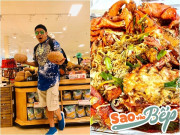 Bếp Eva - Kasim Hoàng Vũ khoe "ăn nhẹ sơ sơ" nhưng toàn món sang chảnh