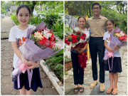 Làm mẹ - Sao nhí Chu Diệp Anh xinh xắn, giản dị ở hậu trường chia tay đoàn phim Thương Ngày Nắng Về
