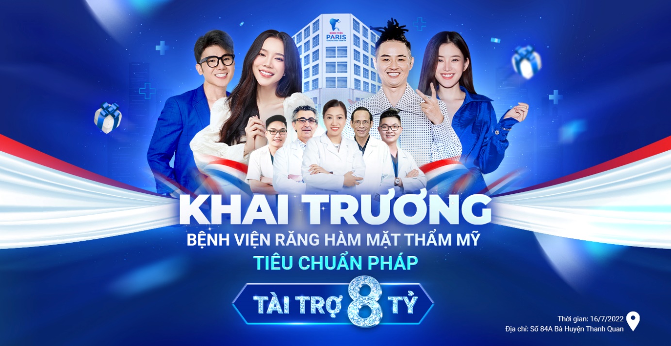 Duy nhất 16/7: 20 suất miễn phí 100% thẩm mỹ răng hàm mặt từ Bệnh viện Paris - 1