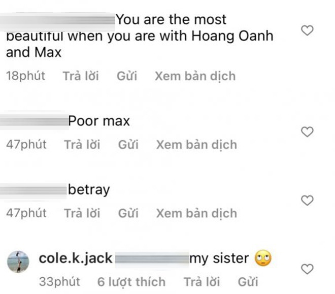 Jack Cole chính thức có lời giải thích về cô gái lạ mặt thời gian gần đây thường xuyên xuất hiện trên trang cá nhân của mình.